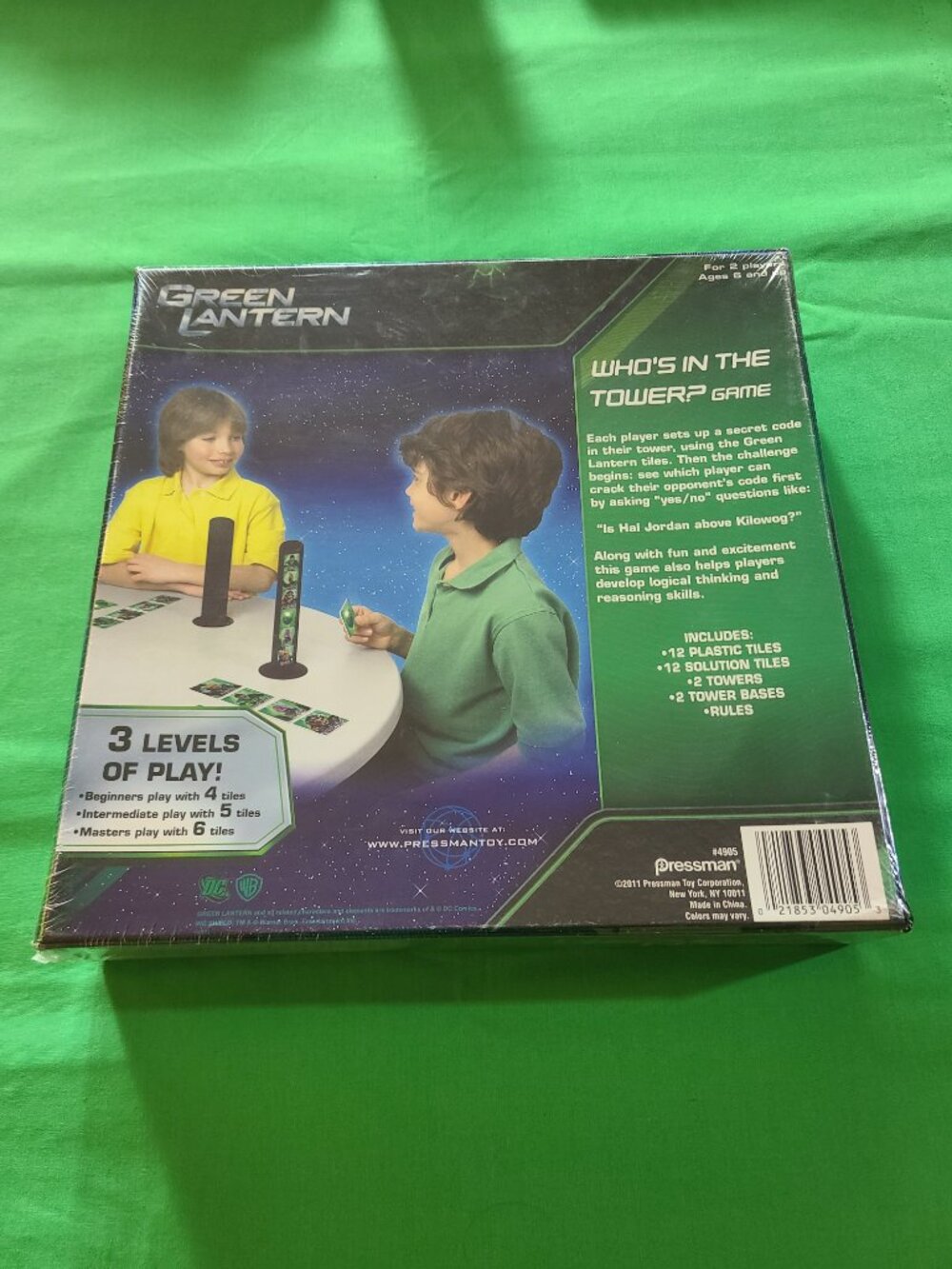 Green Lantern Game DC-WB Who's in the tower? - Picture 2 of 8